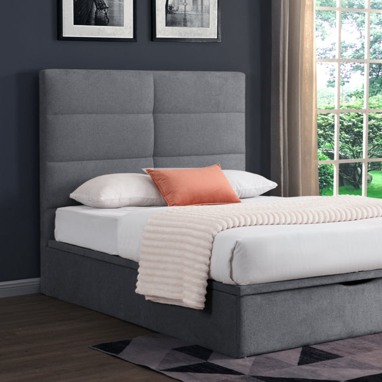 Jessica Storage Bed - Grey