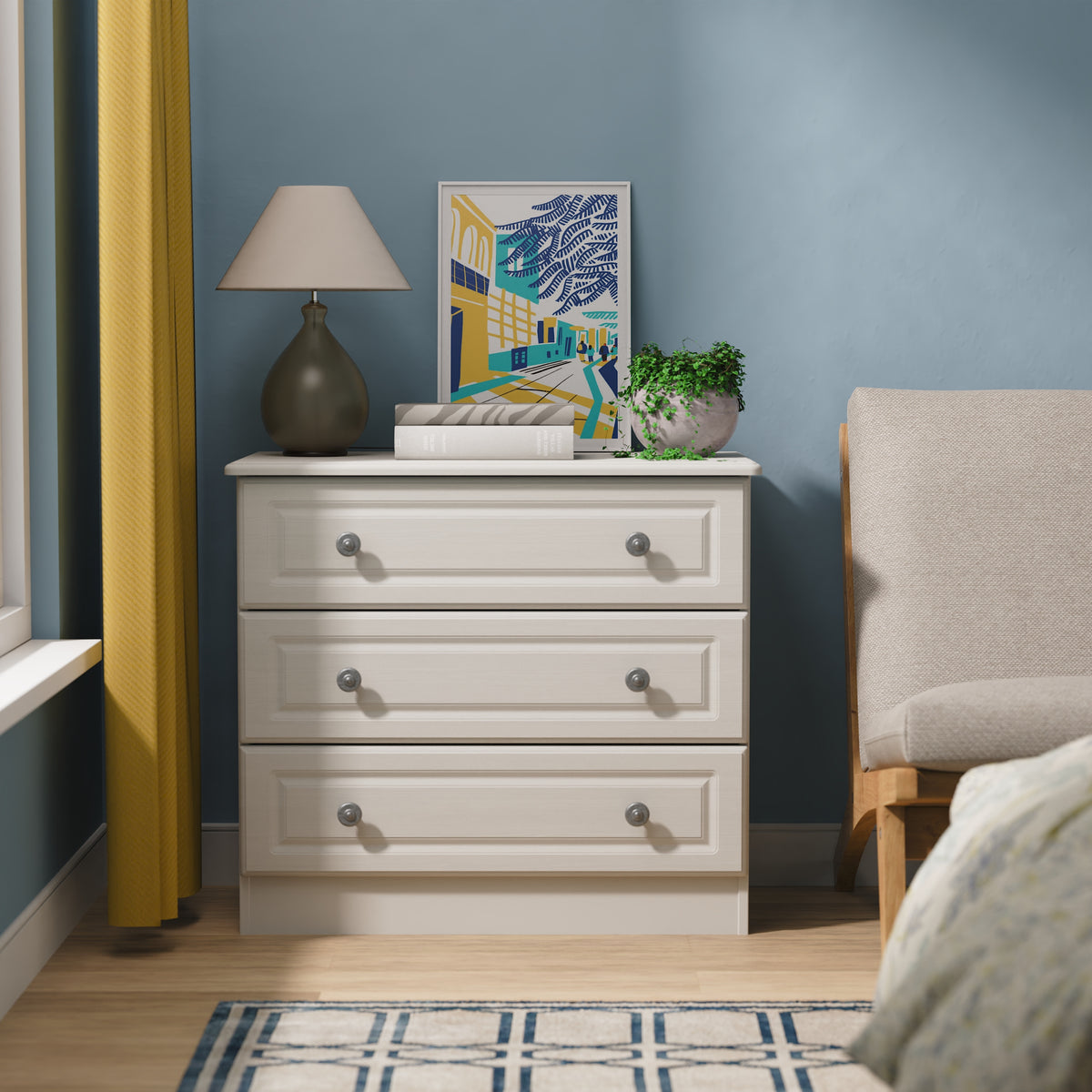 Pembroke 3 Drawer Chest