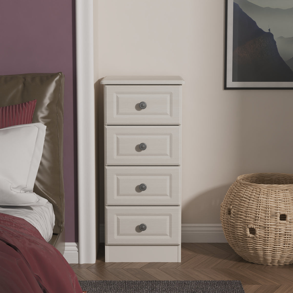 Pembroke 4 Drawer Locker
