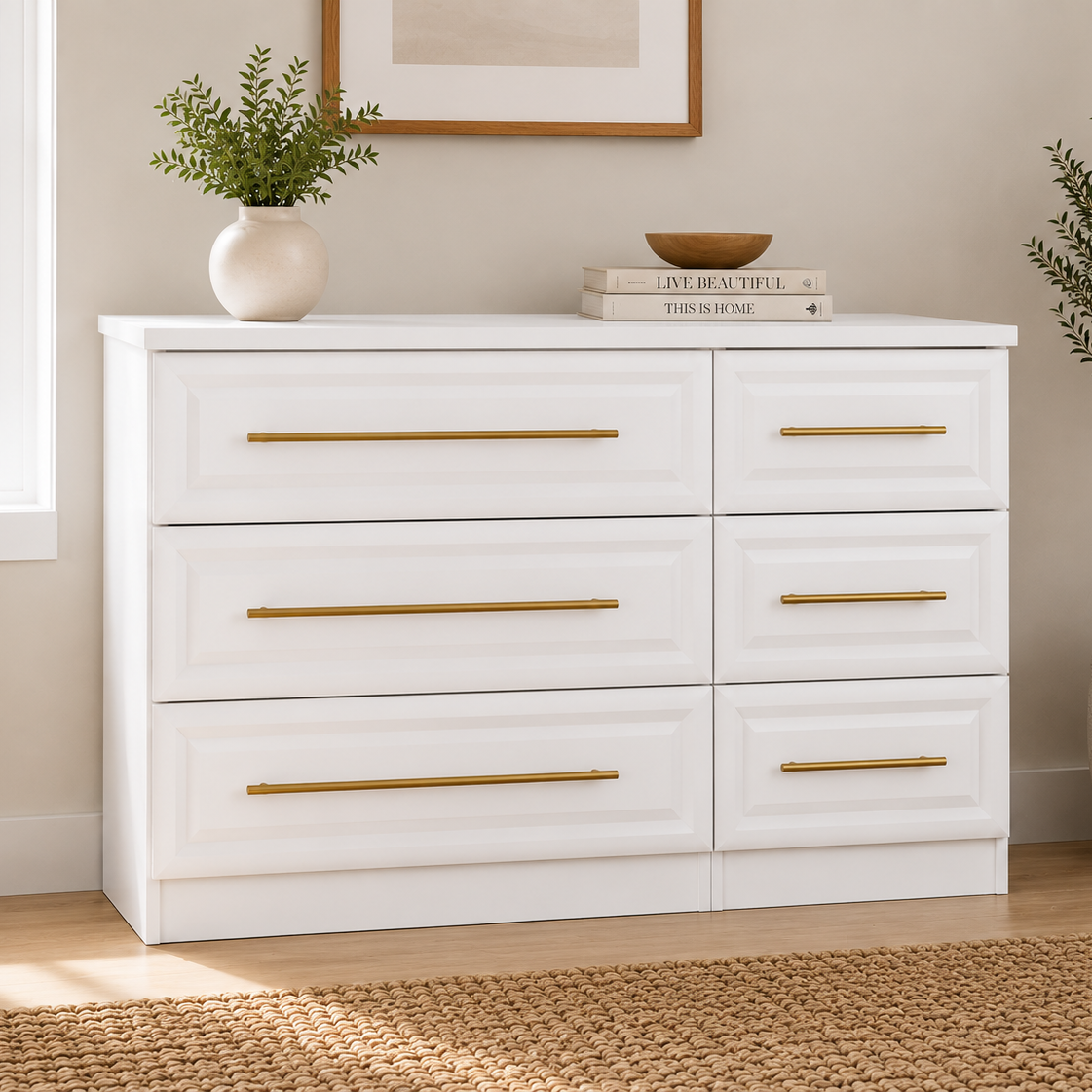 Faye 6 Drawer Dresser