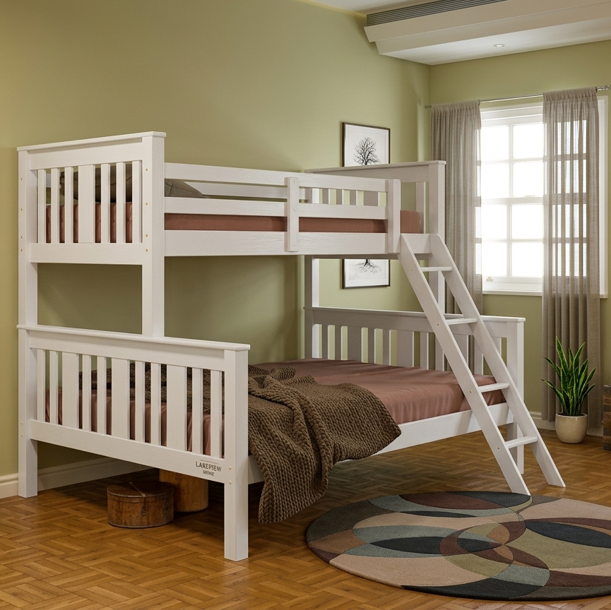 Wooden Triple Bunk Bed