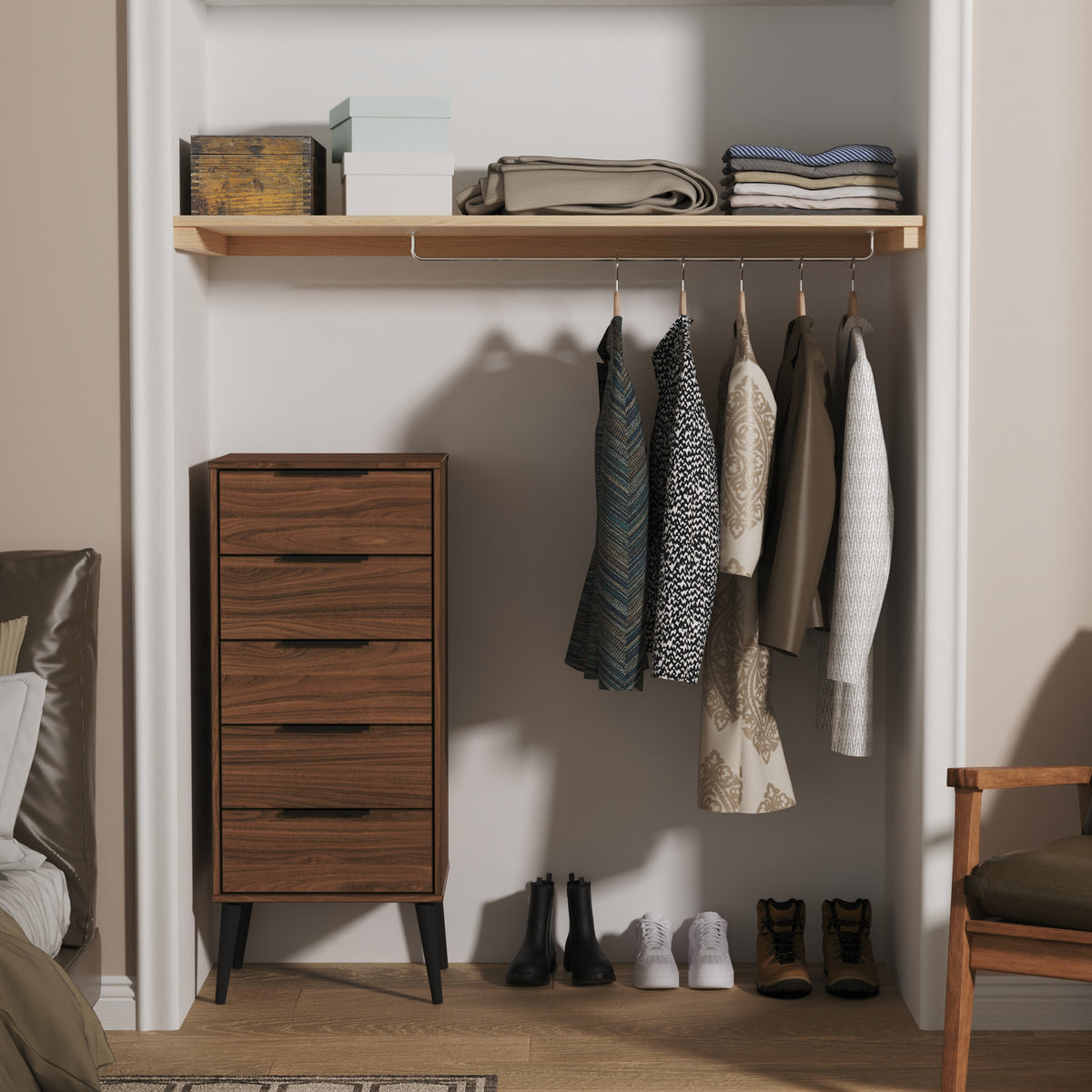 Hong Kong 5 Drawer Locker