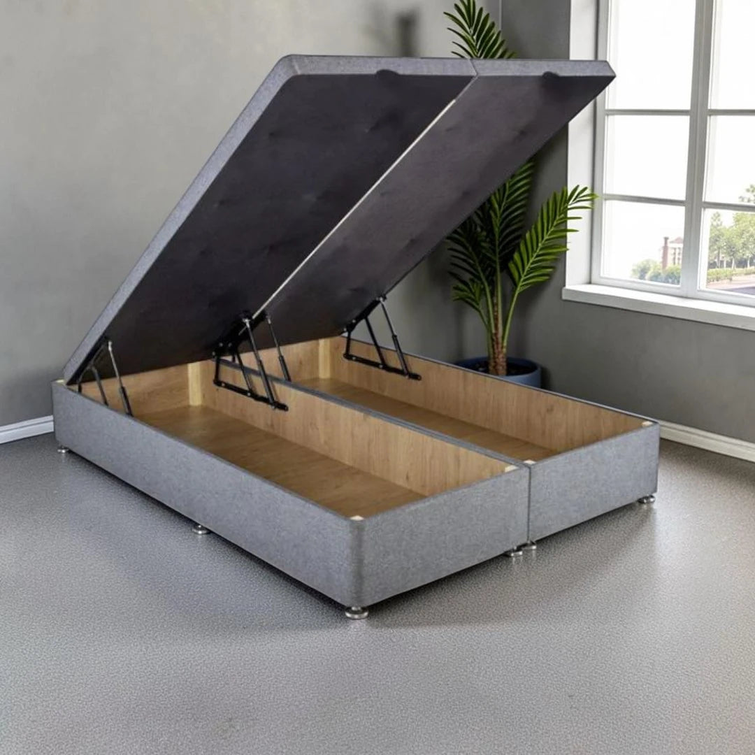 End Lift Ottoman Storage Divan Bed Base