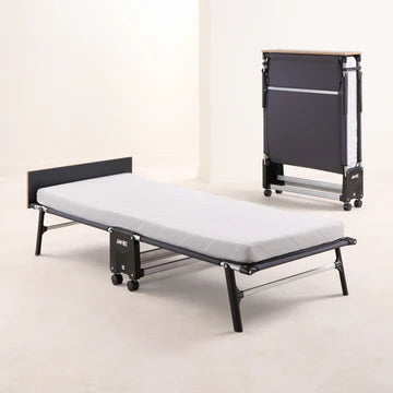 RE80 Rollaway Folding Bed with Memory Mattress - Single 3'