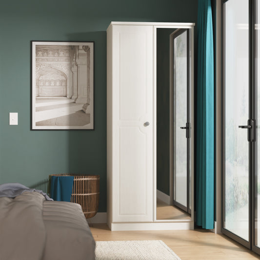 Pembroke 2ft 6in Mirror Robe