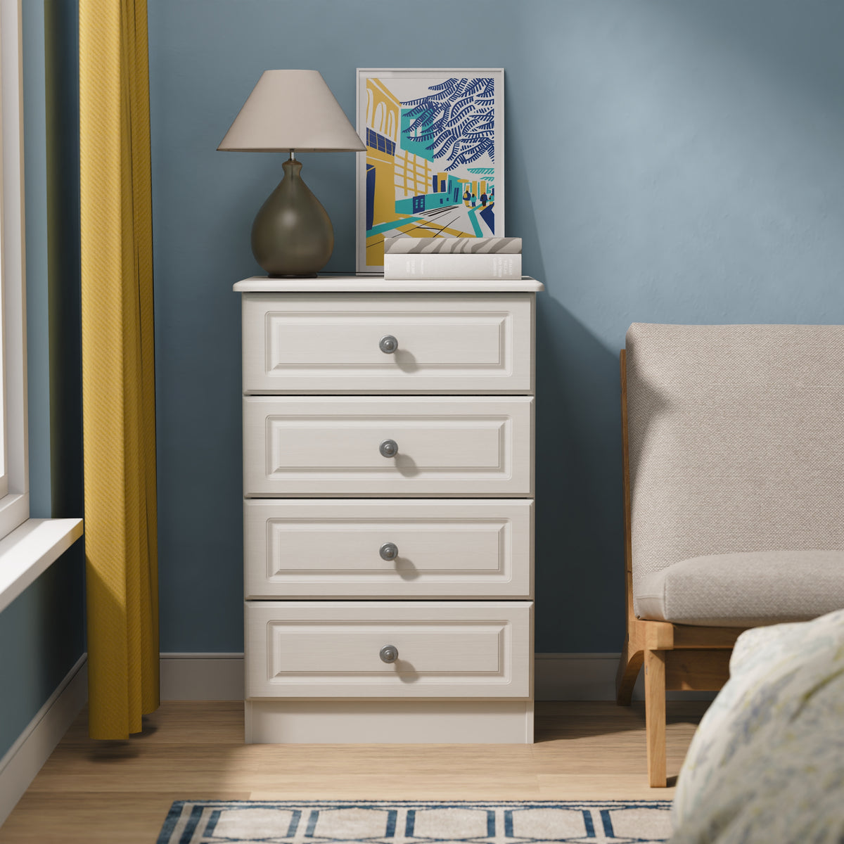 Pembroke 4 Drawer Midi Chest