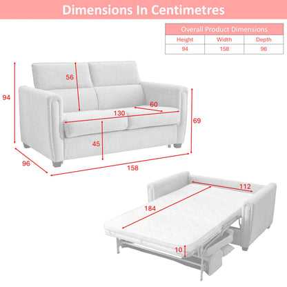 Mayfair Sofa Bed - Beige