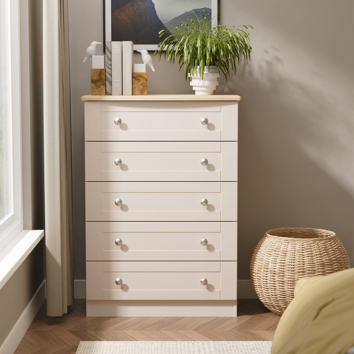 Sussex 5 Drawer Chest