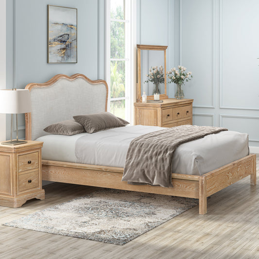 Alberta Wooden Bed