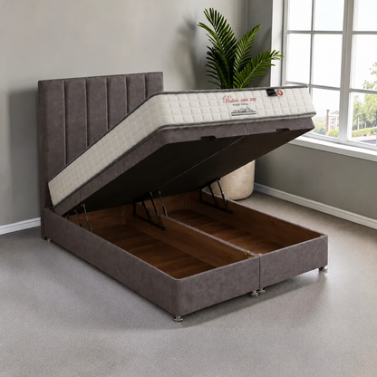Canterbury Storage Bed & Posturecare Mattress Set