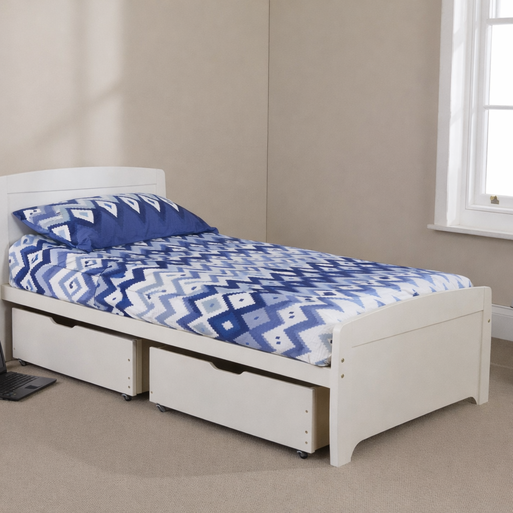 Penny Bed - White