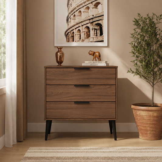 Hong Kong 3 Drawer Chest