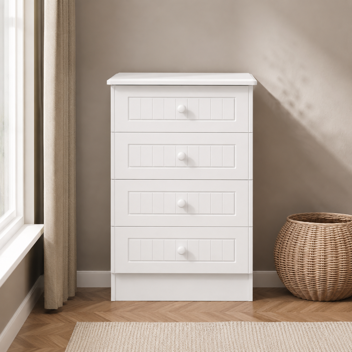 Warwick 4 Drawer Midi Chest