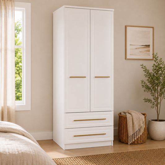 Faye 2 Drawer Wardrobe
