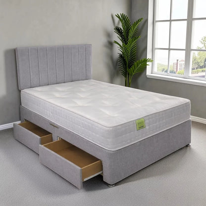 PROMO - Jubilee Pocket Divan Bed & Dartford Headboard
