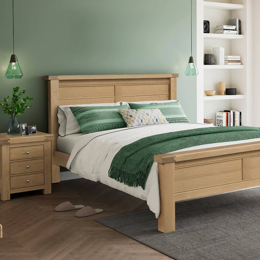 Delaney Oak Bed