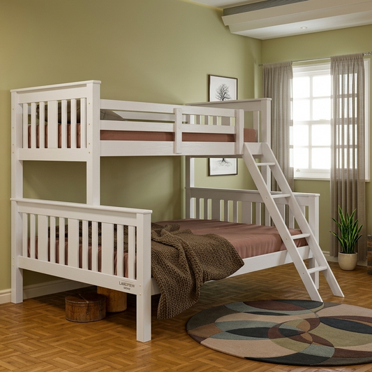 Wooden Triple Bunk Bed