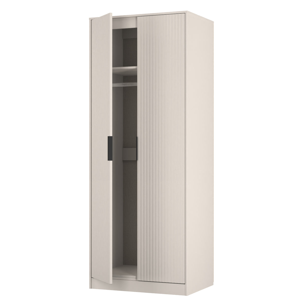 Fluted 2 Door Wardrobe