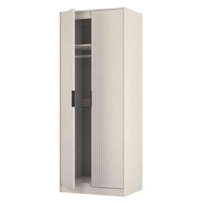 Fluted 2 Door Wardrobe