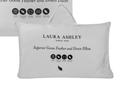 Laura Ashley - Superior Goose Feather & Down Pillow