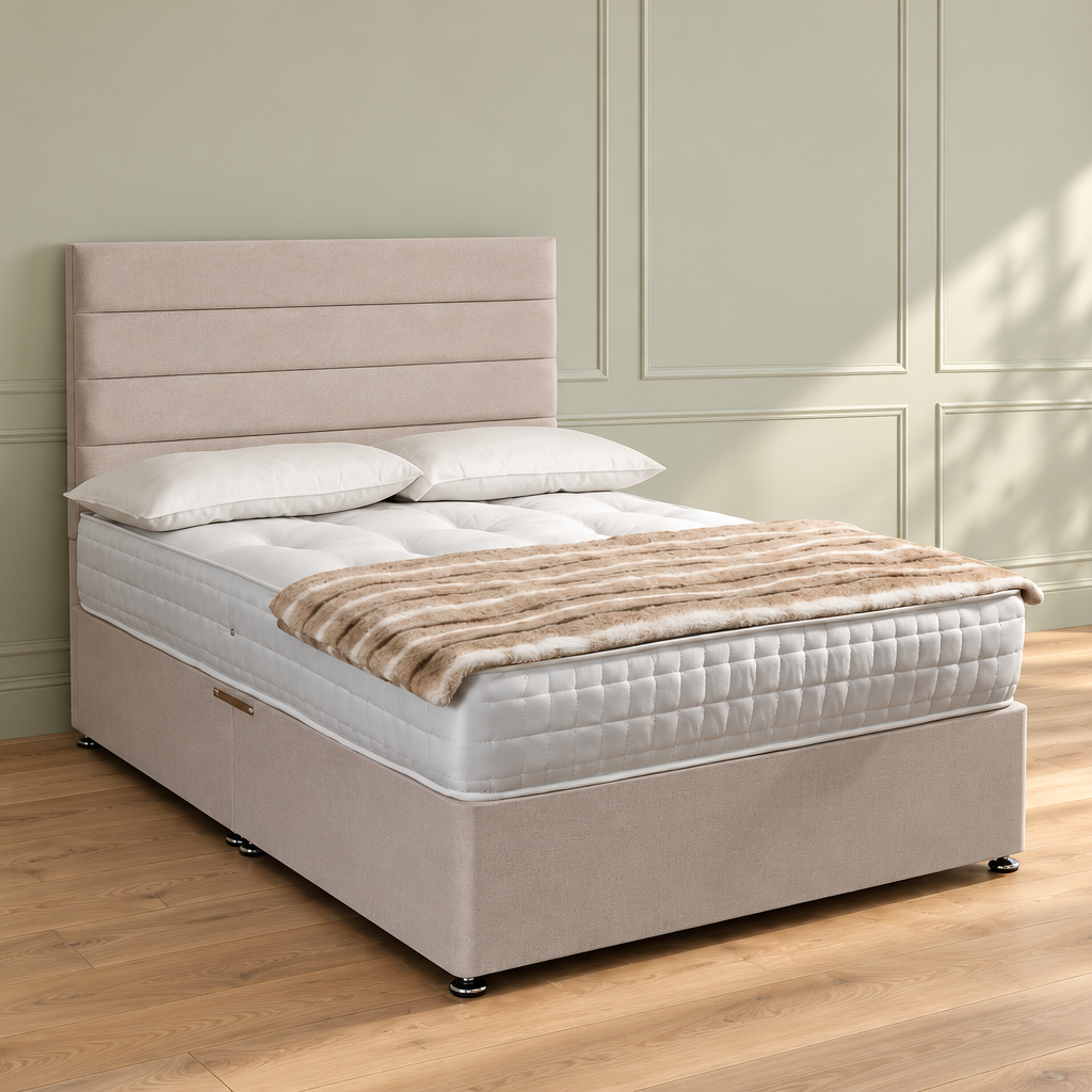 PROMO - Jubilee Pocket Divan Bed & Dartford Headboard