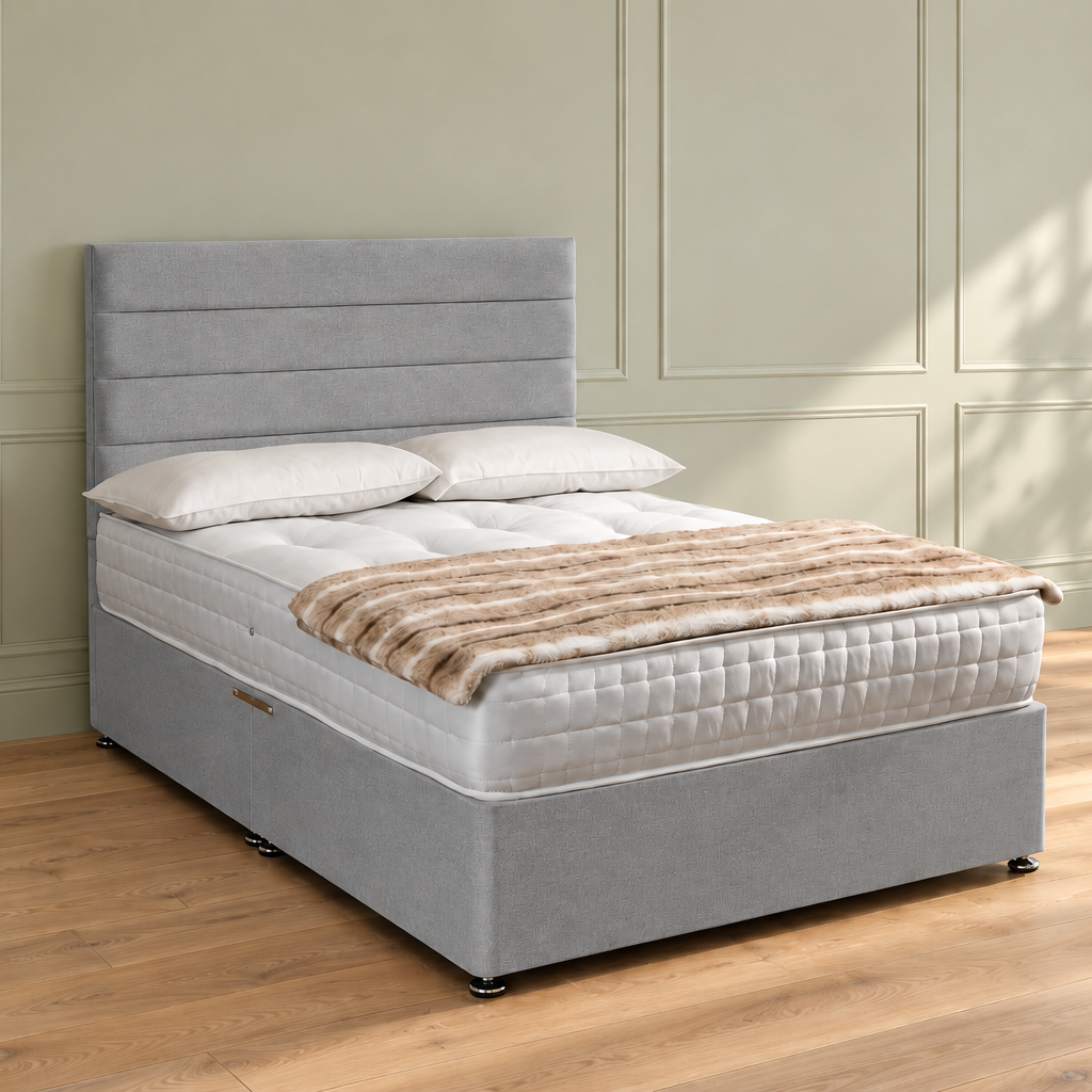 PROMO - Jubilee Pocket Divan Bed & Dartford Headboard