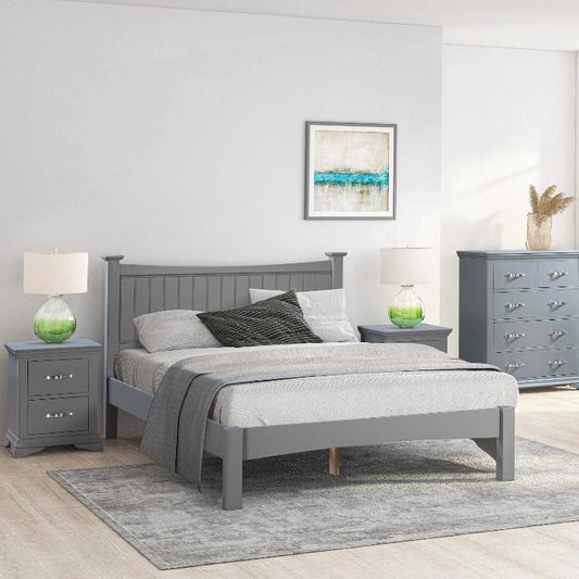Lipari Bed - Grey