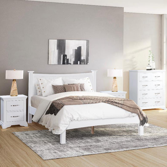 Lipari Bed - White