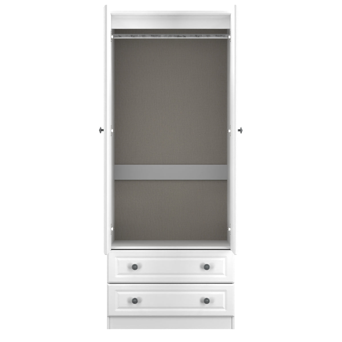 Pembroke 3ft 2 Drawer Robe