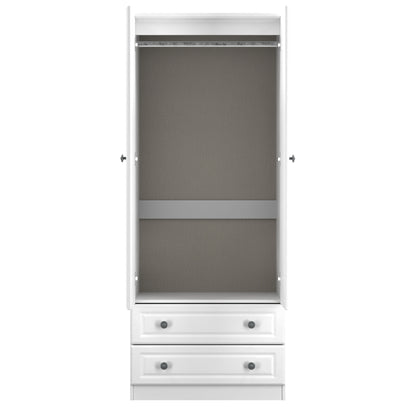 Pembroke 3ft 2 Drawer Robe