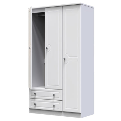 Pembroke Tall Triple 2 Drawer Robe
