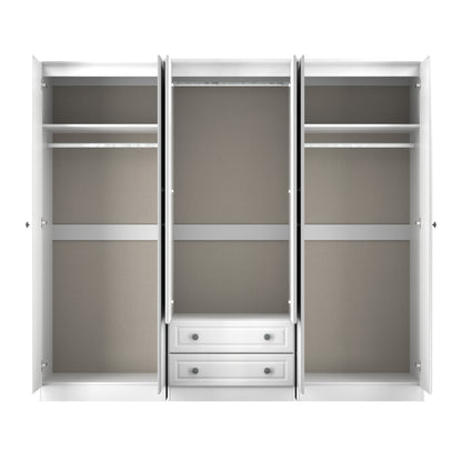 Pembroke 6 Door 2 Drawer Wardrobe