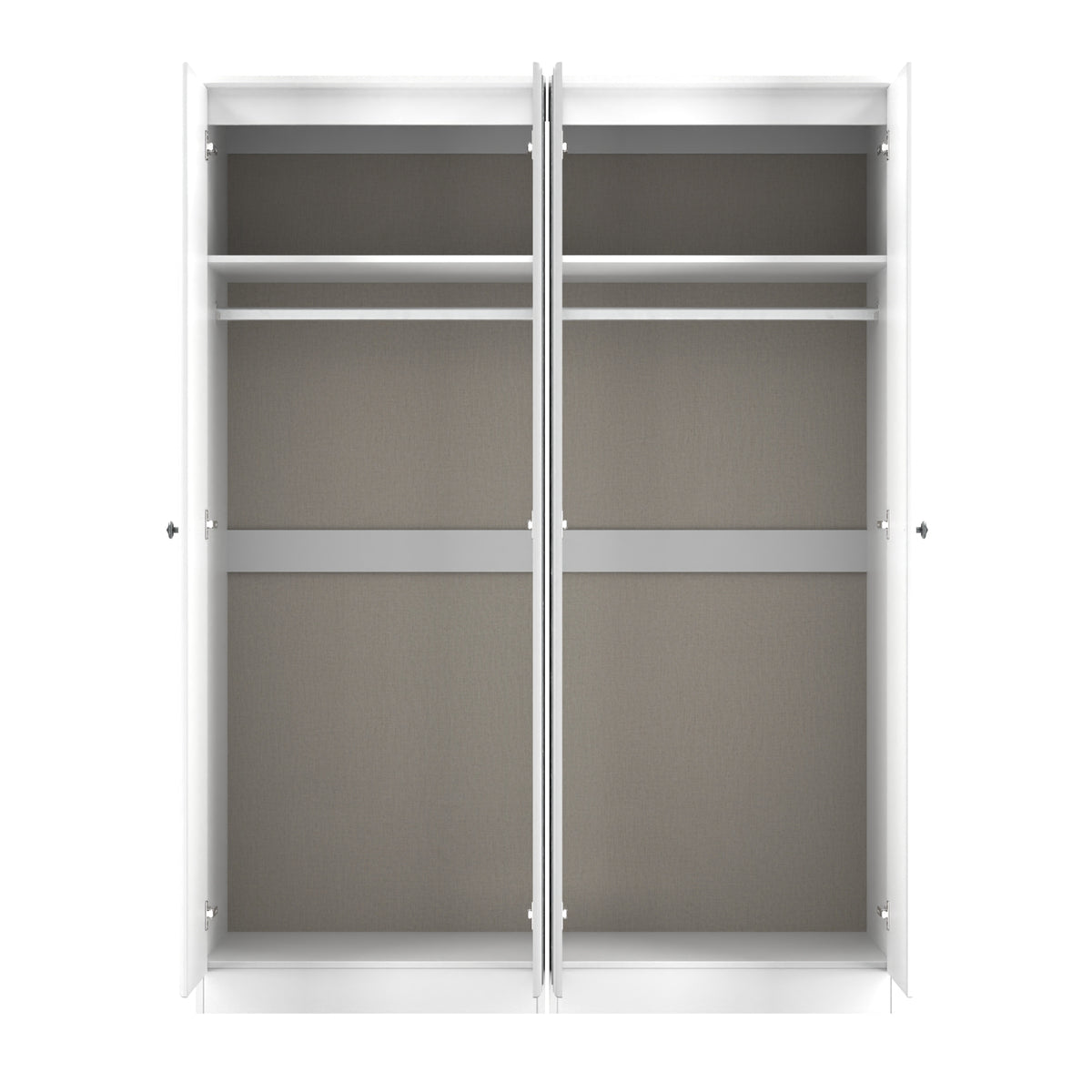 Pembroke 4 Door 2 Mirror Wardrobe