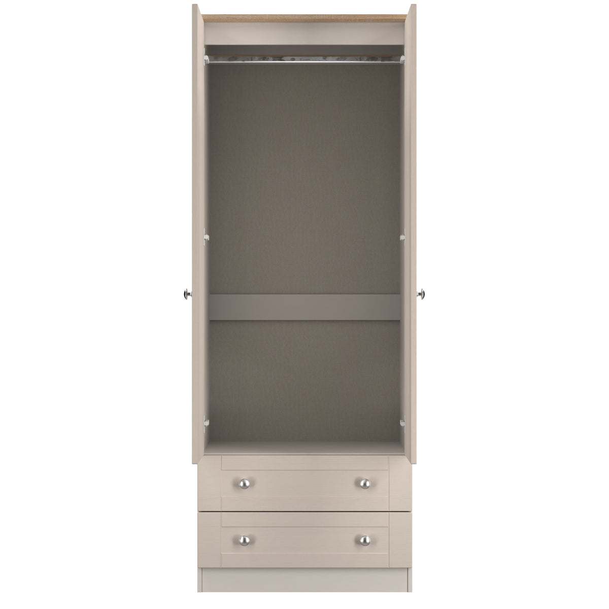 Norfolk 2ft 6in 2 Drawer Robe