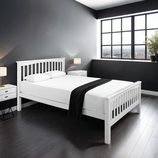 Sandra Bed - White