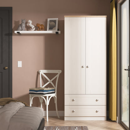 Sussex Tall 2 Drawer Robe