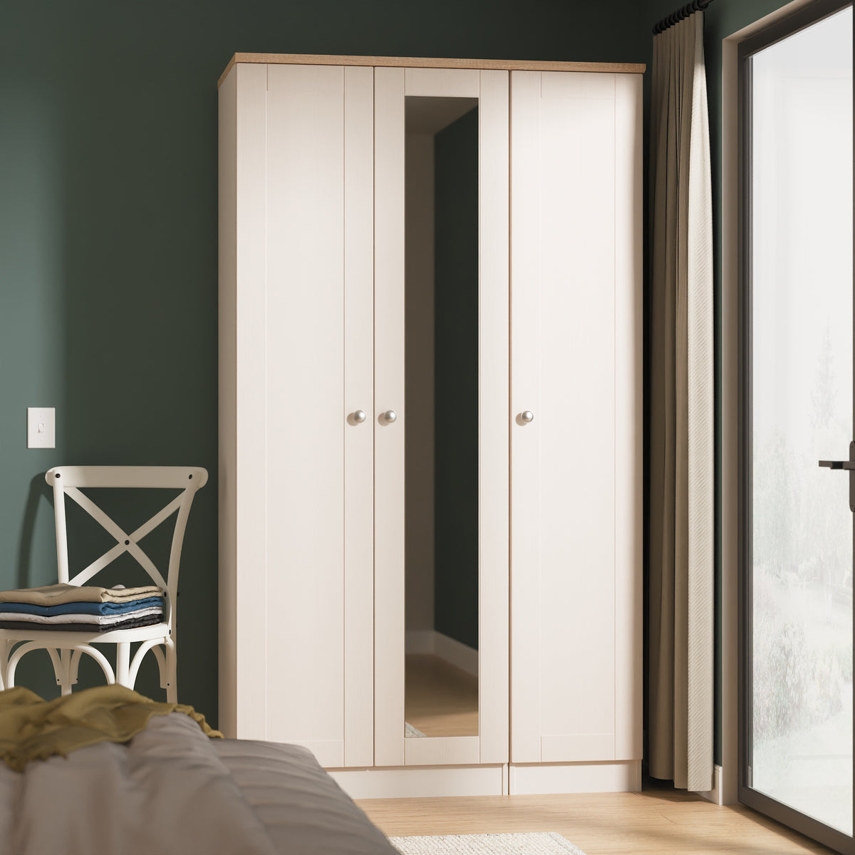 Sussex Triple Mirror Robe