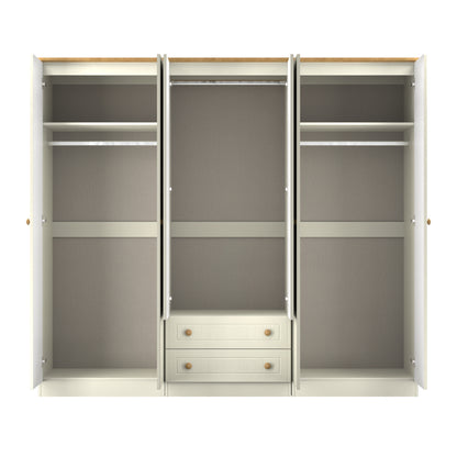 Warwick 6 Door 2 Drawer Wardrobe