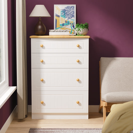 Warwick 4 Drawer Deep Chest