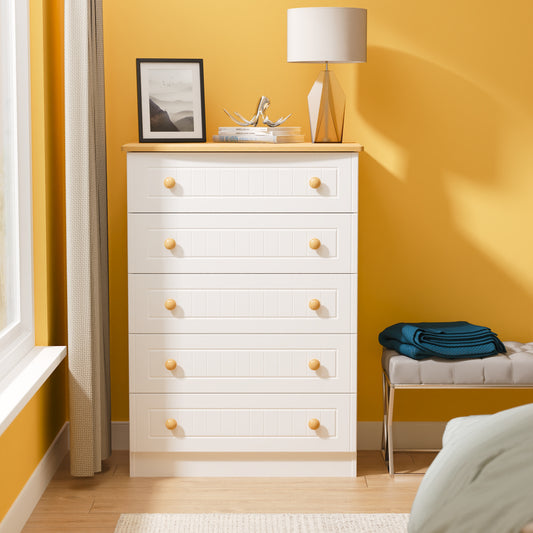 Warwick 5 Drawer Chest