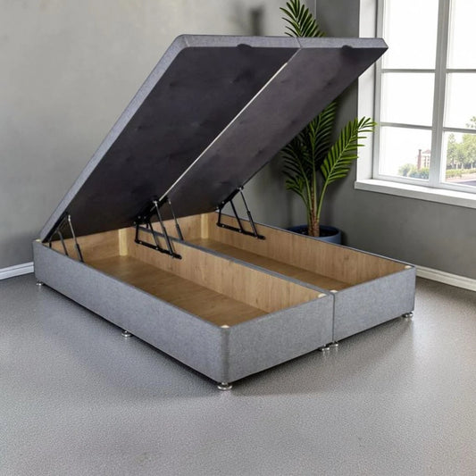 End Lift Ottoman Storage Divan Bed Base